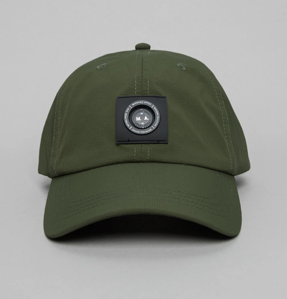 Marshall Artist Siren Nylon Ripstop Cap Khaki - Image 2