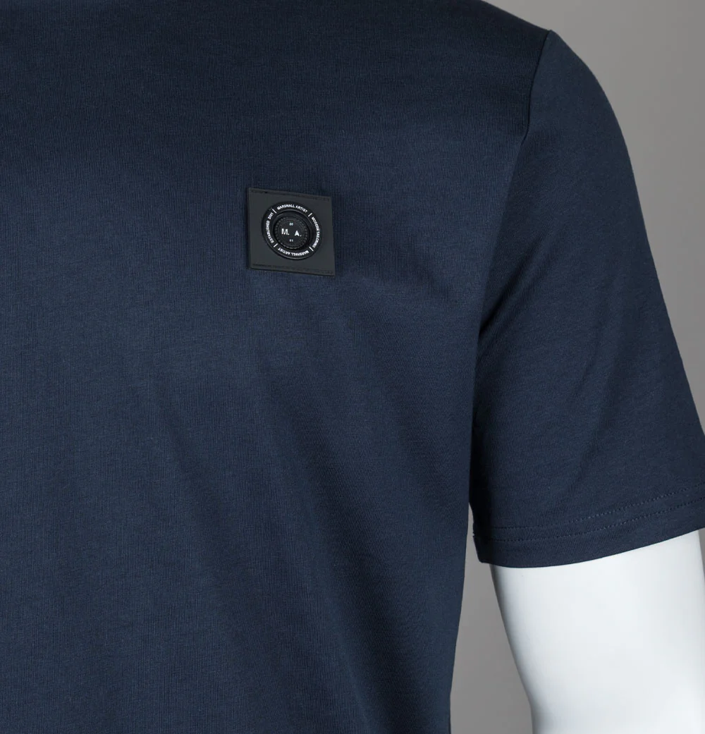 Marshall Artist Siren T-Shirt Navy - Image 3
