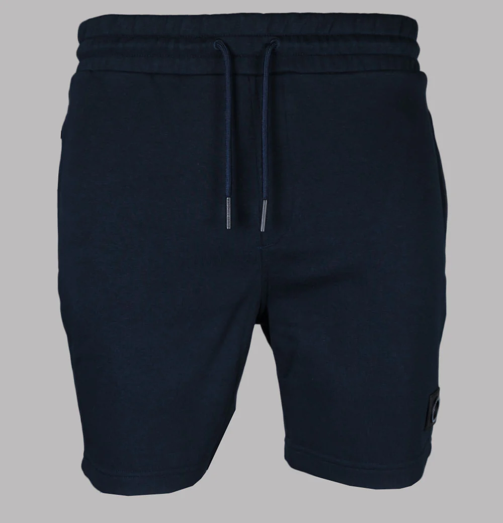 Marshall Artist Siren Zip Jogger Shorts Navy Blue - Image 2
