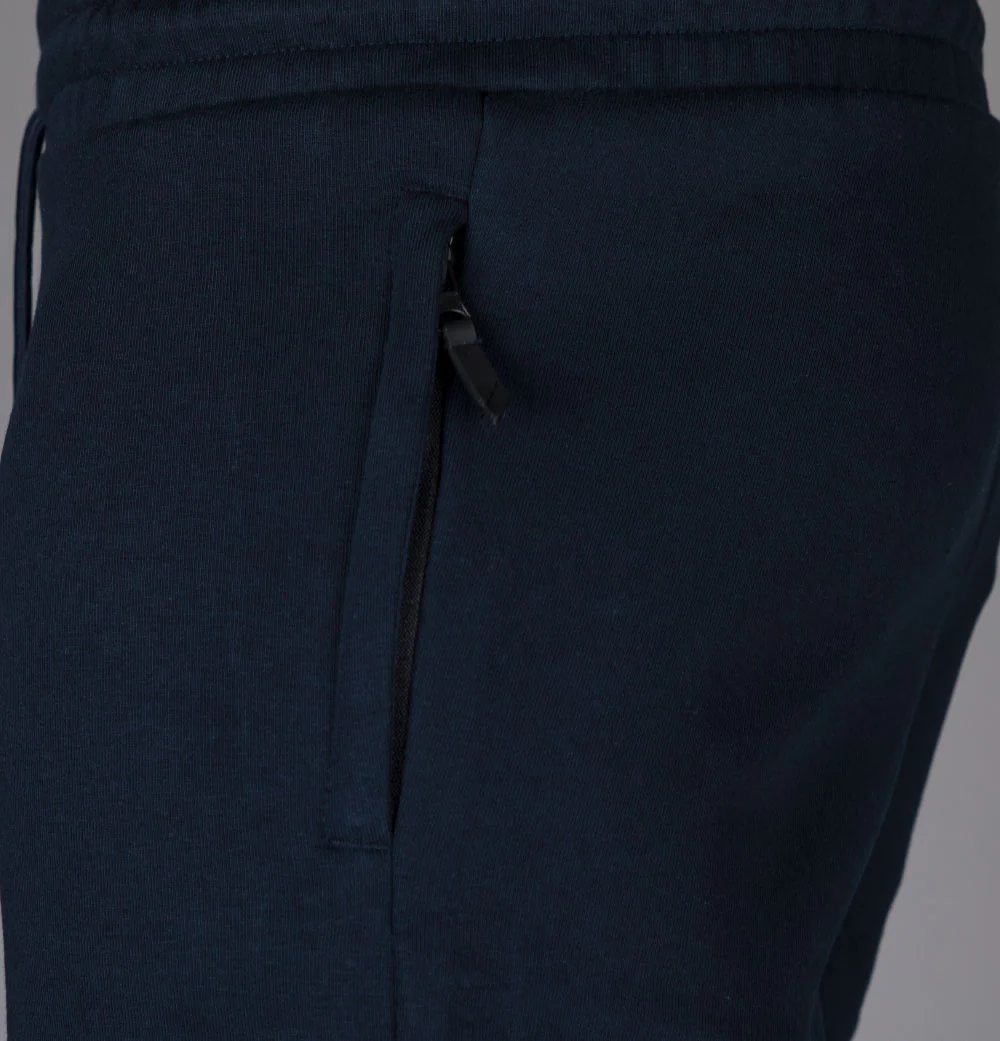 Marshall Artist Siren Zip Jogger Shorts Navy Blue - Image 5