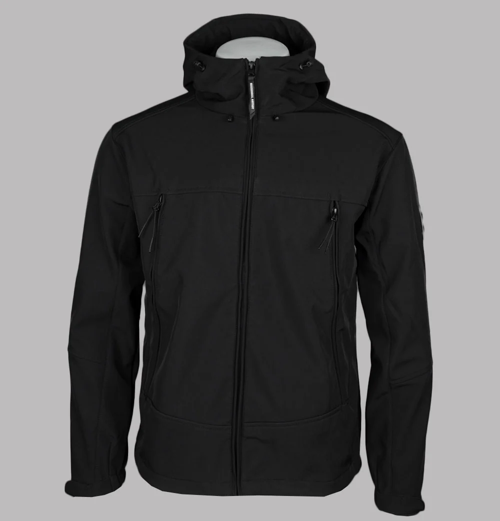 Marshall Artist Softshell Hooded Jacket Black
