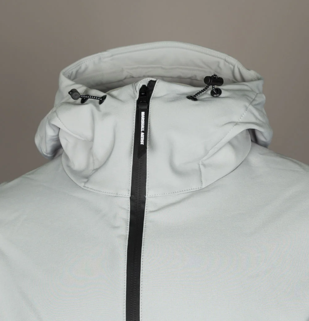 Marshall Artist Softshell Jacket Antarctica Grey - Image 3