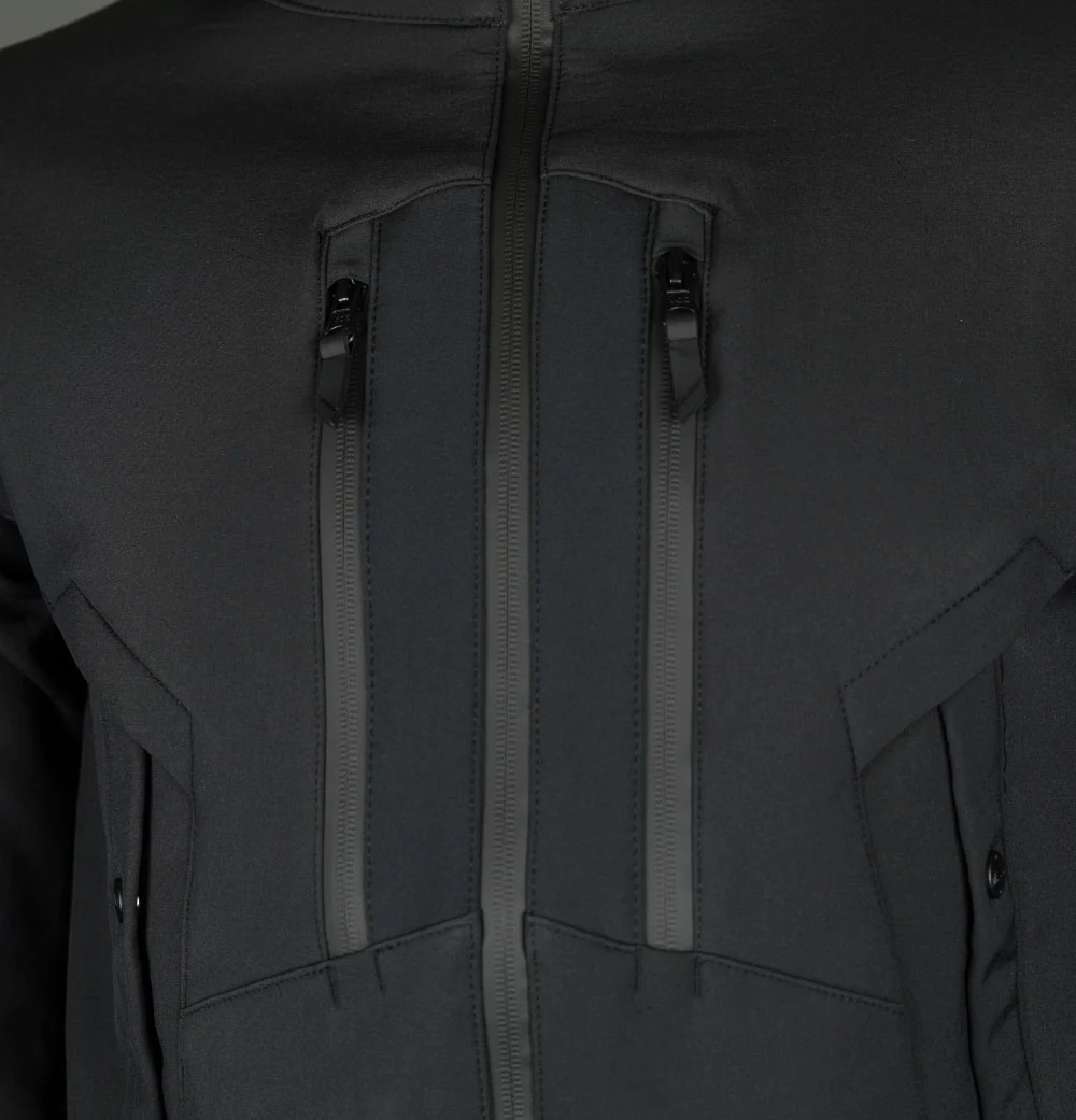 Marshall Artist Softshell Jacket Black/Black - Image 4