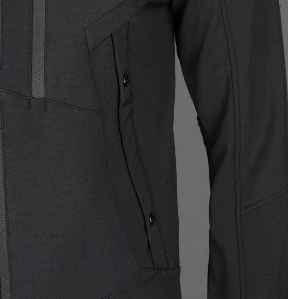 Marshall Artist Softshell Jacket Black/Black - Image 5