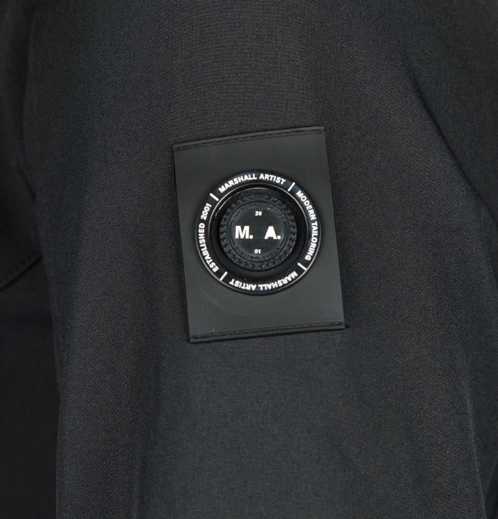 Marshall Artist Softshell Jacket Black/Black - Image 6