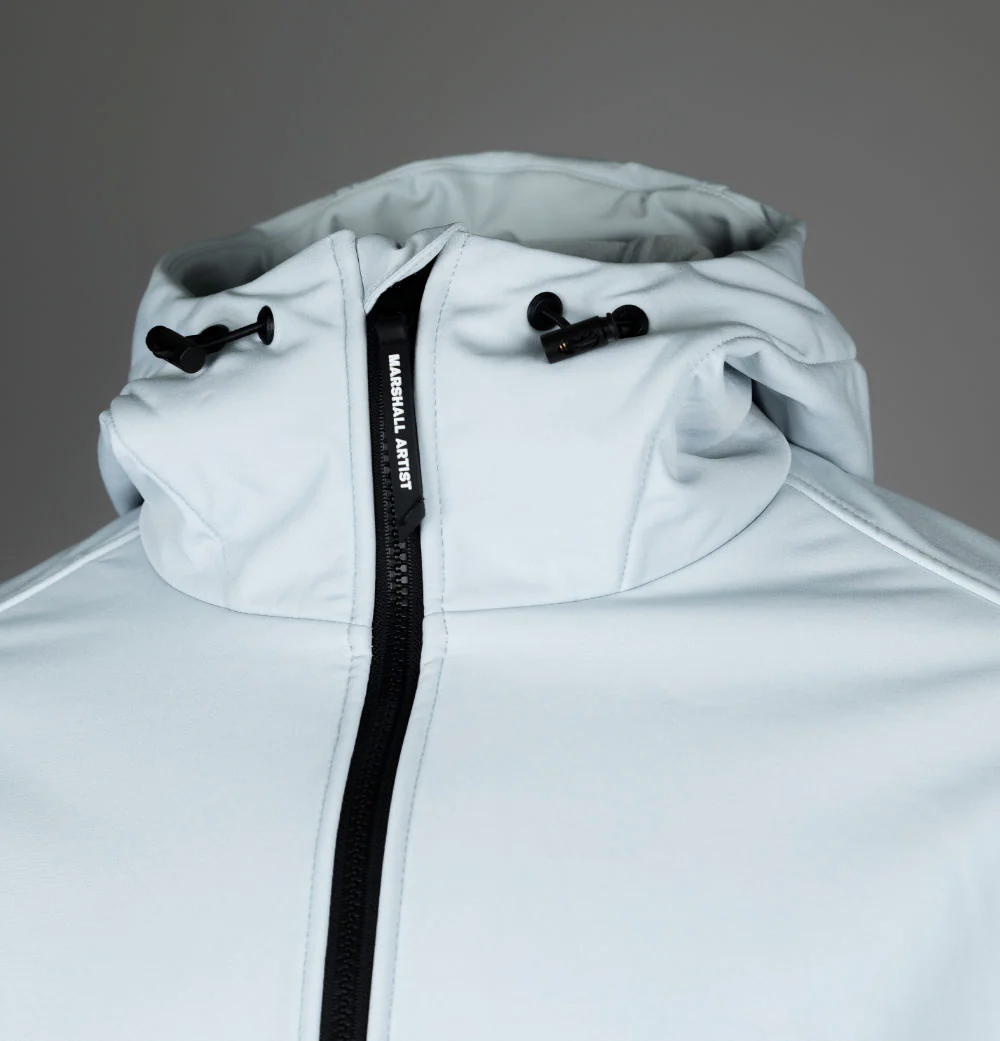 Marshall Artist Softshell Jacket Dolphin Grey - Image 3