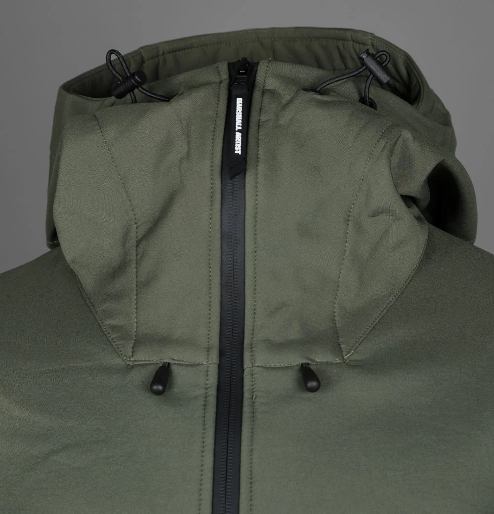 Marshall Artist Softshell Jacket Khaki - Image 3