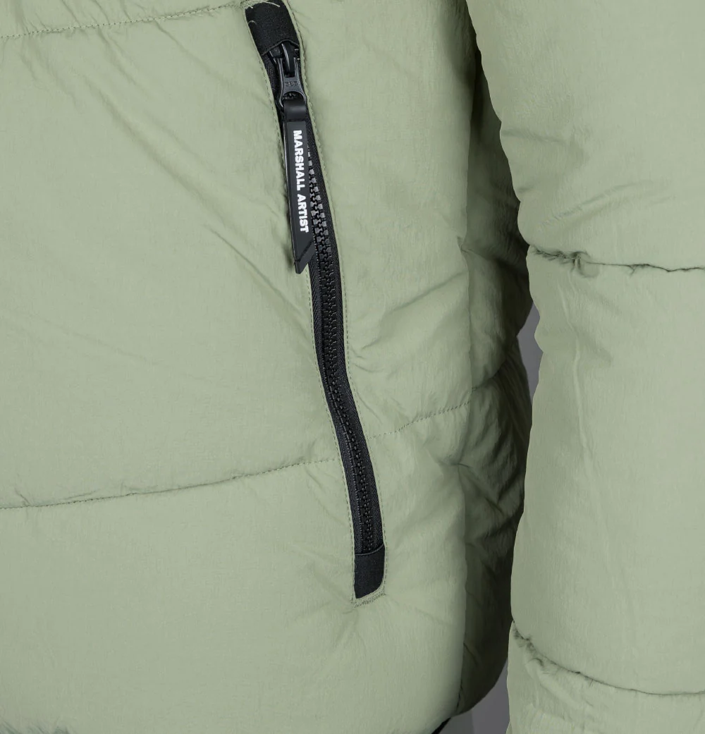 Marshall Artist Transalpino Bubble Jacket Putty - Image 5