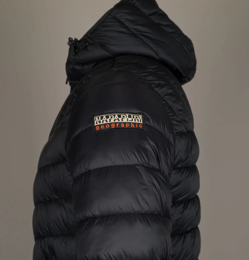 Napapijri Aerons Hooded Quilted Jacket Black - Image 5
