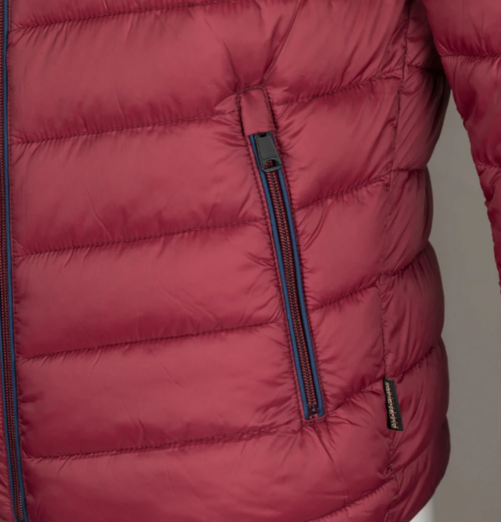 Napapijri Aerons Hooded Quilted Jacket Bordeaux - Image 5