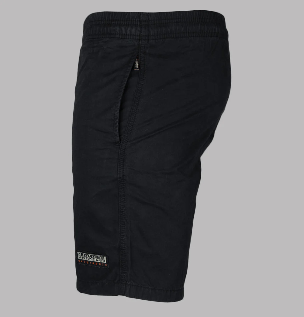 Napapijri Boyd Cotton Shorts Black - Image 2