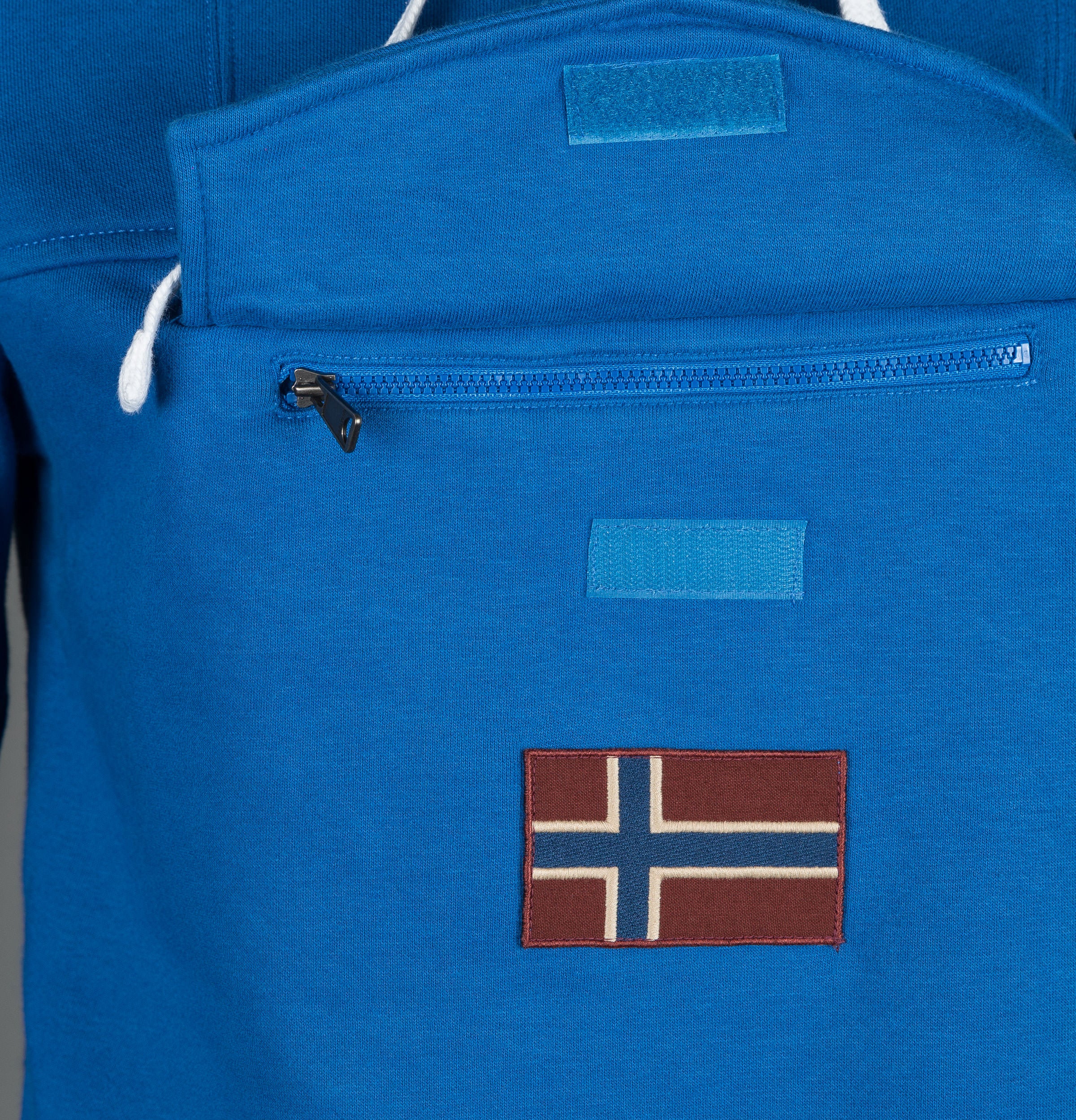 Napapijri Burgee Hoodie Plastic Blue - Image 4