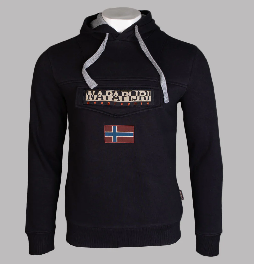 Napapijri Burgee Winter Hoodie Black