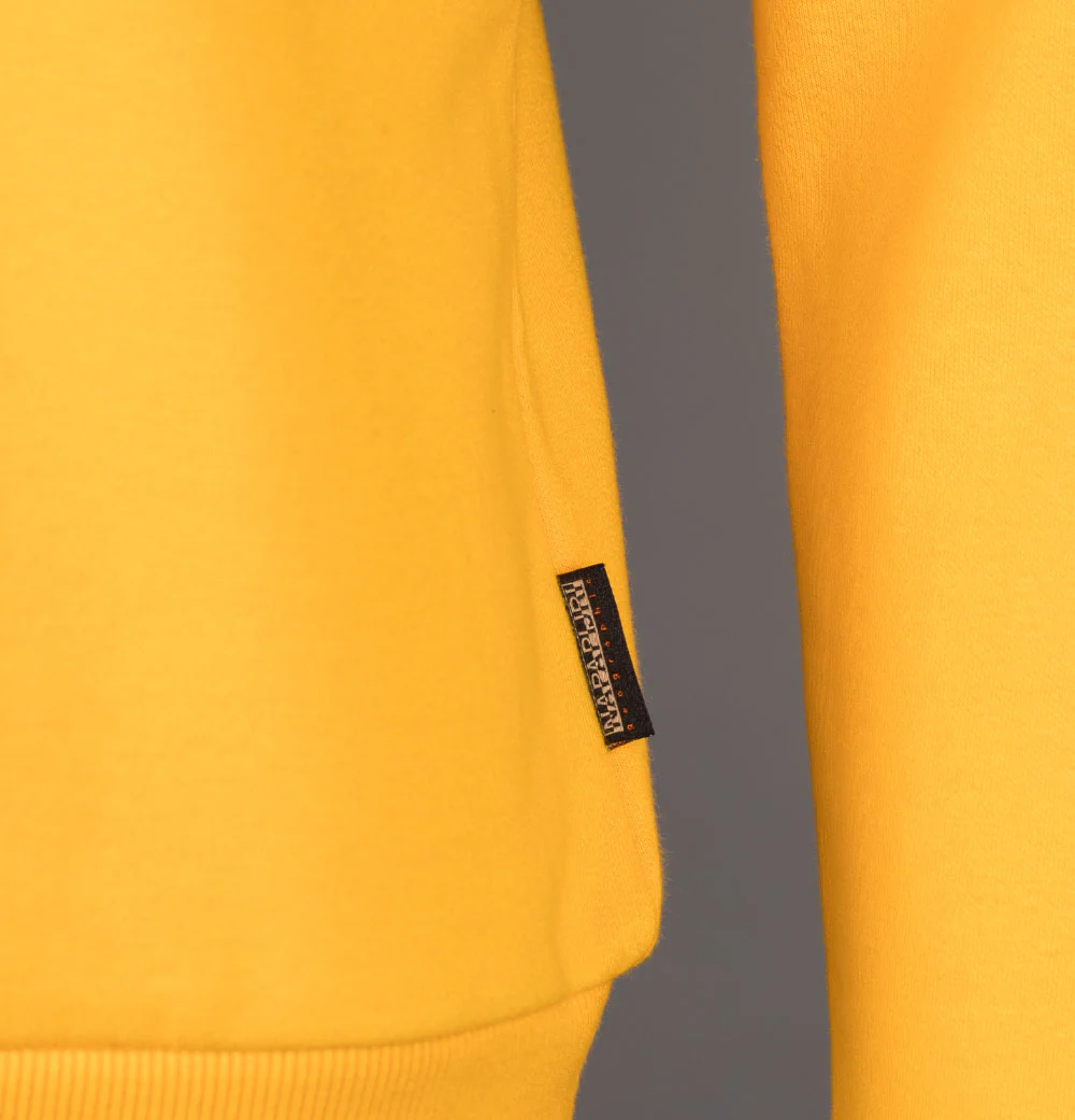 Napapijri Burgee Winter Hoodie Yellow - Image 5