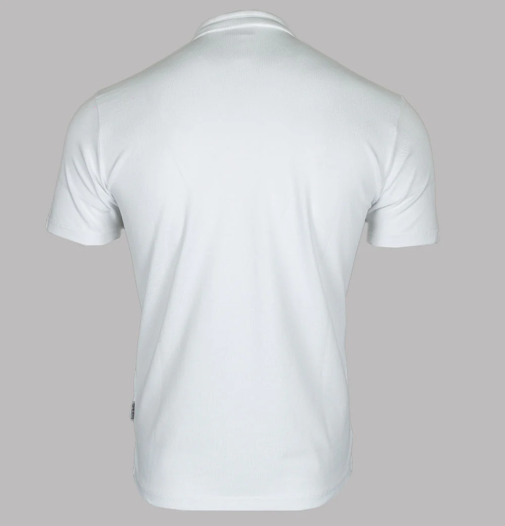 Napapijri Ealis Polo Shirt Bright White - Image 2