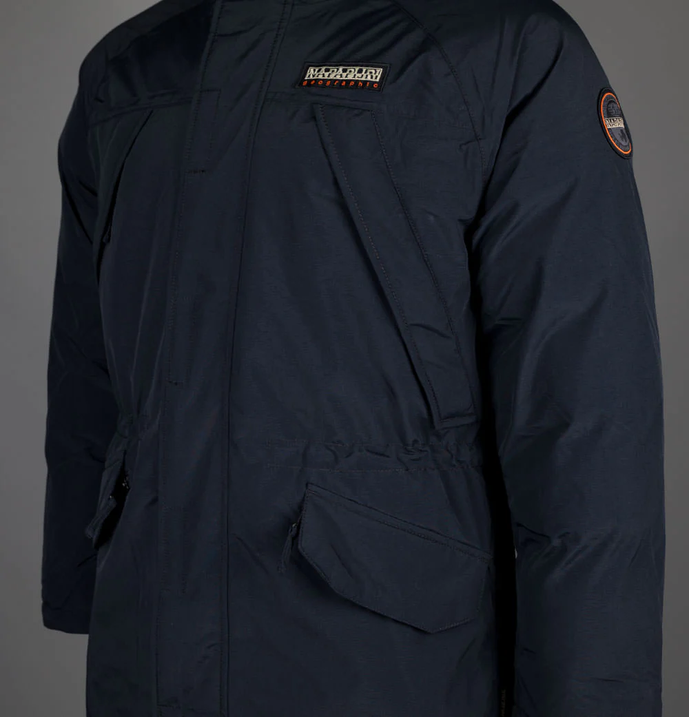 Napapijri Epoch Long Jacket Black - Image 3
