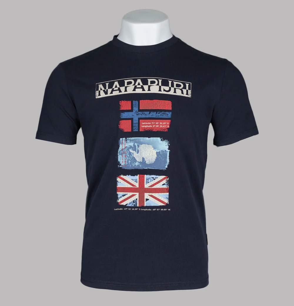 Napapijri Gorfou T-Shirt Navy Blue