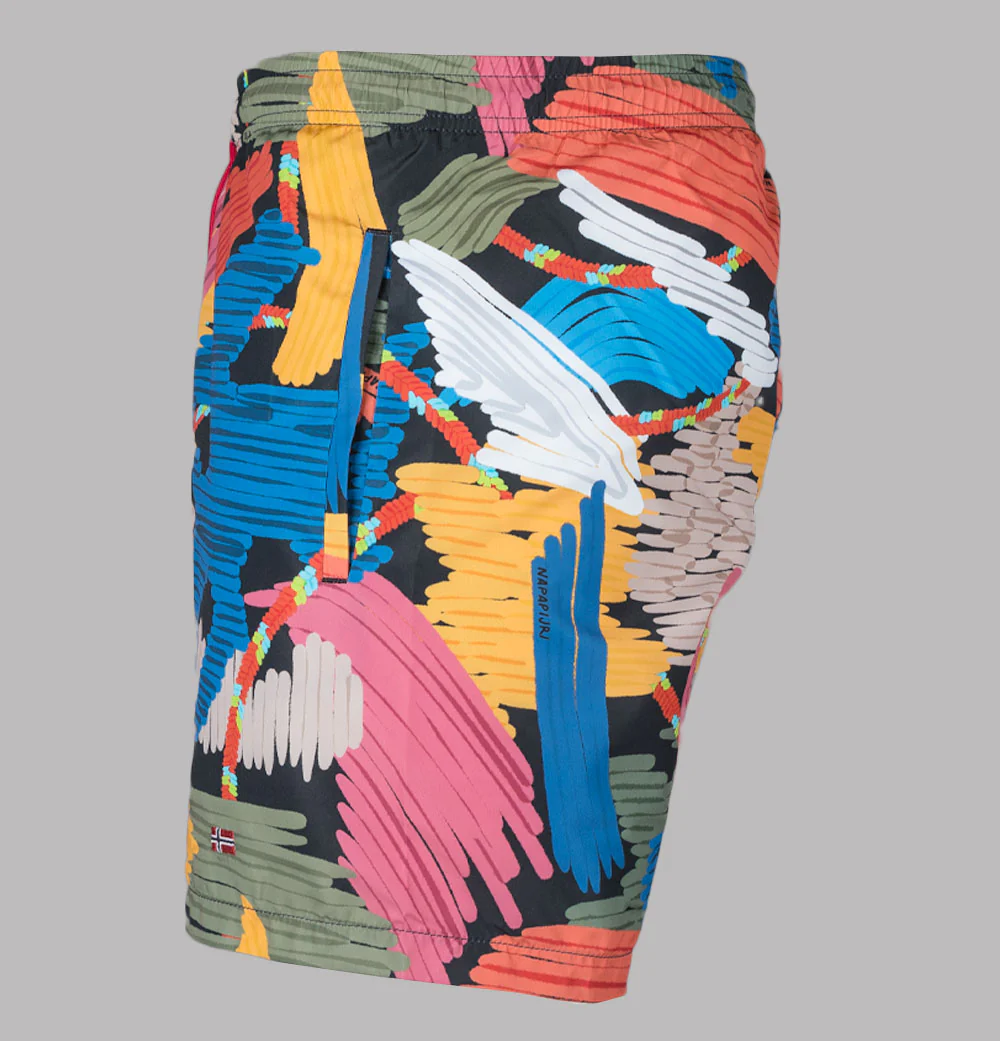 Napapijri Inuvik Swim Shorts Multicolour Nautica - Image 2
