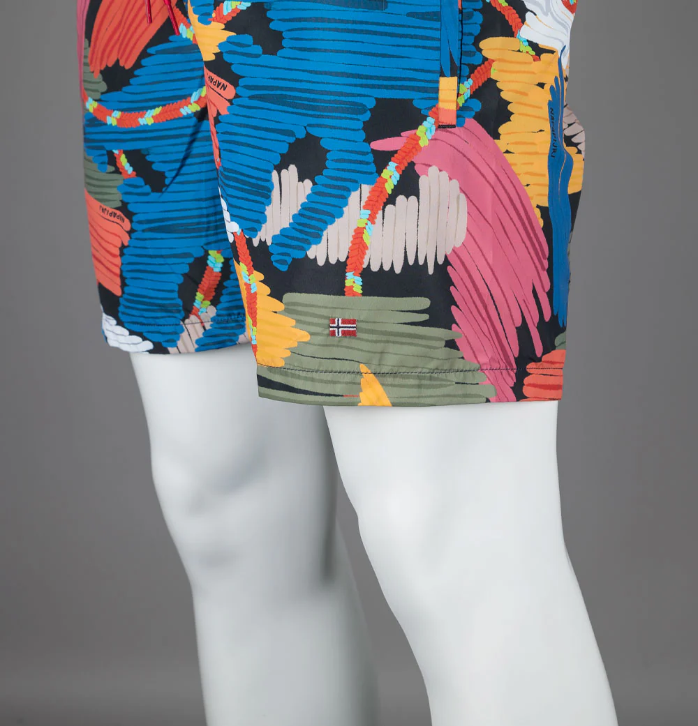 Napapijri Inuvik Swim Shorts Multicolour Nautica - Image 6