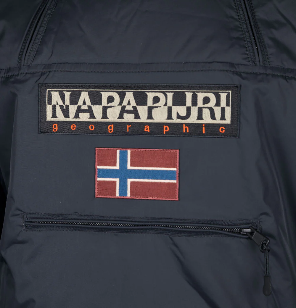Napapijri Northfarer Winter Anorak Jacket Black - Image 3