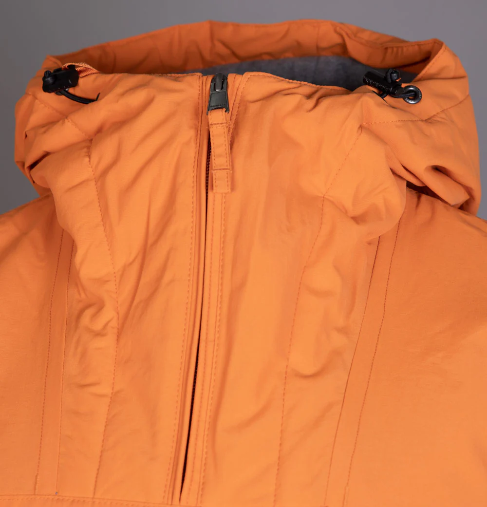Napapijri Rainforest Pocket Winter Anorak Jacket Orange - Image 3