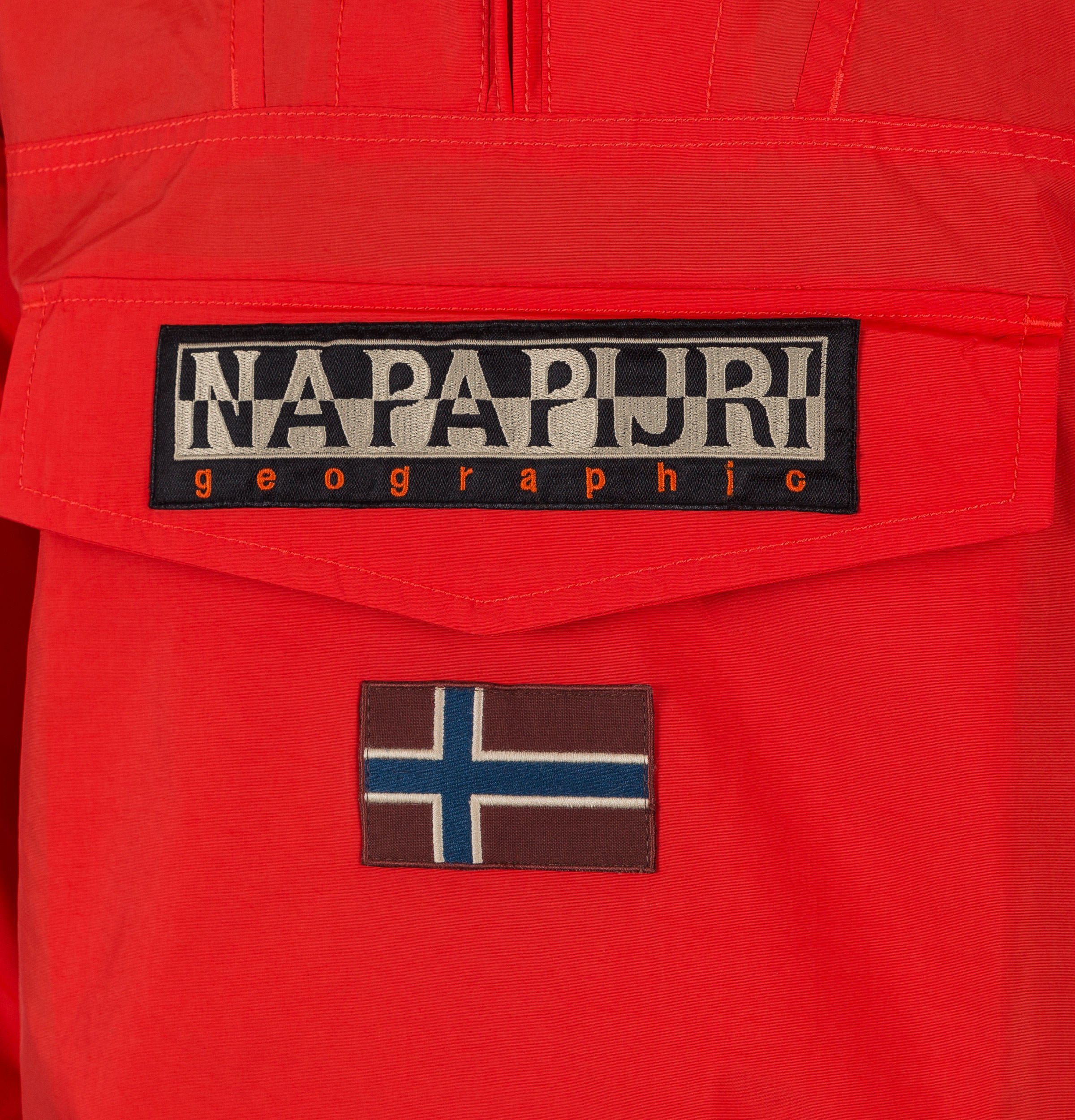 Napapijri Rainforest Summer Jacket Bright Red - Image 3