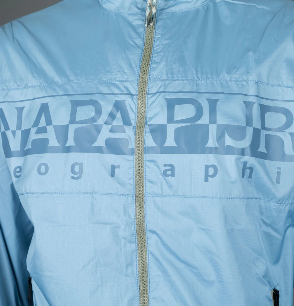 Napapijri Raymi Lightweight Jacket Light Blue - Image 4