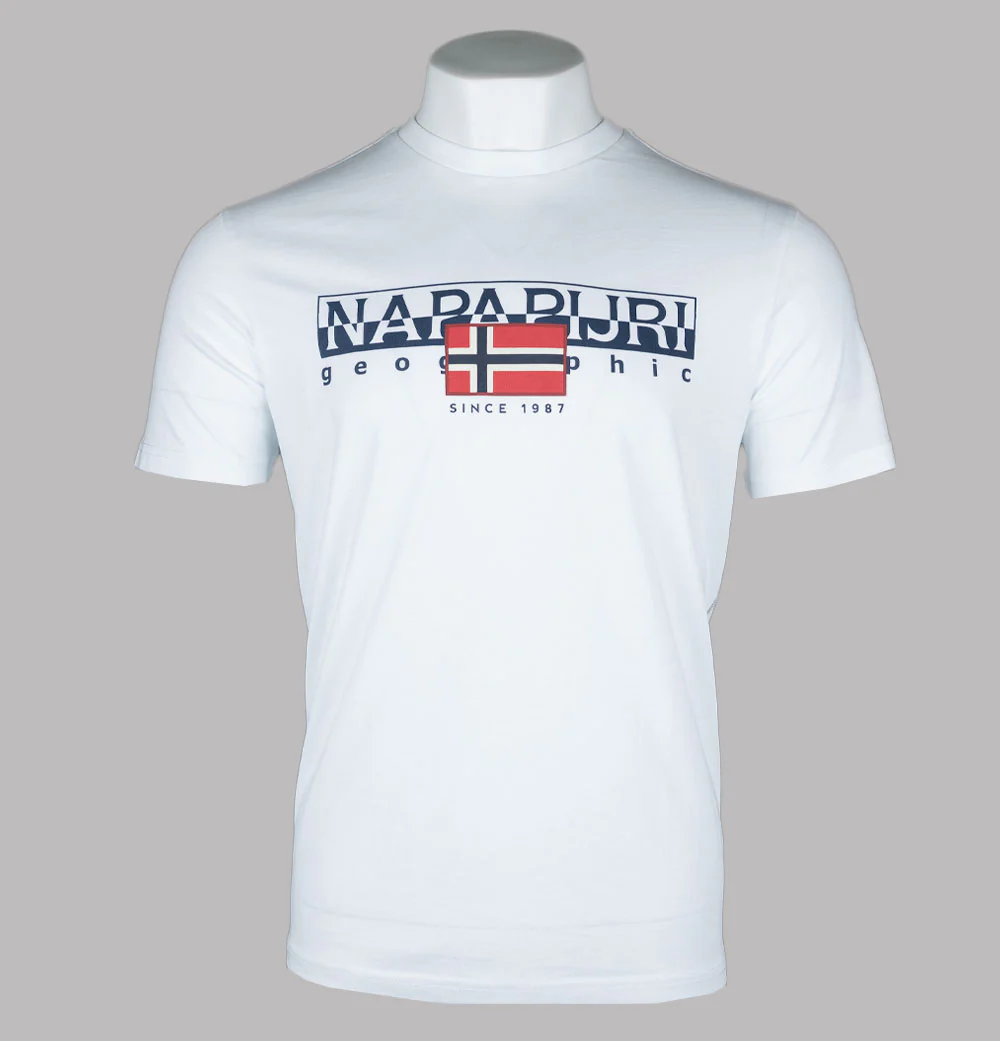 Napapijri S-Aylmer T-Shirt Bright White