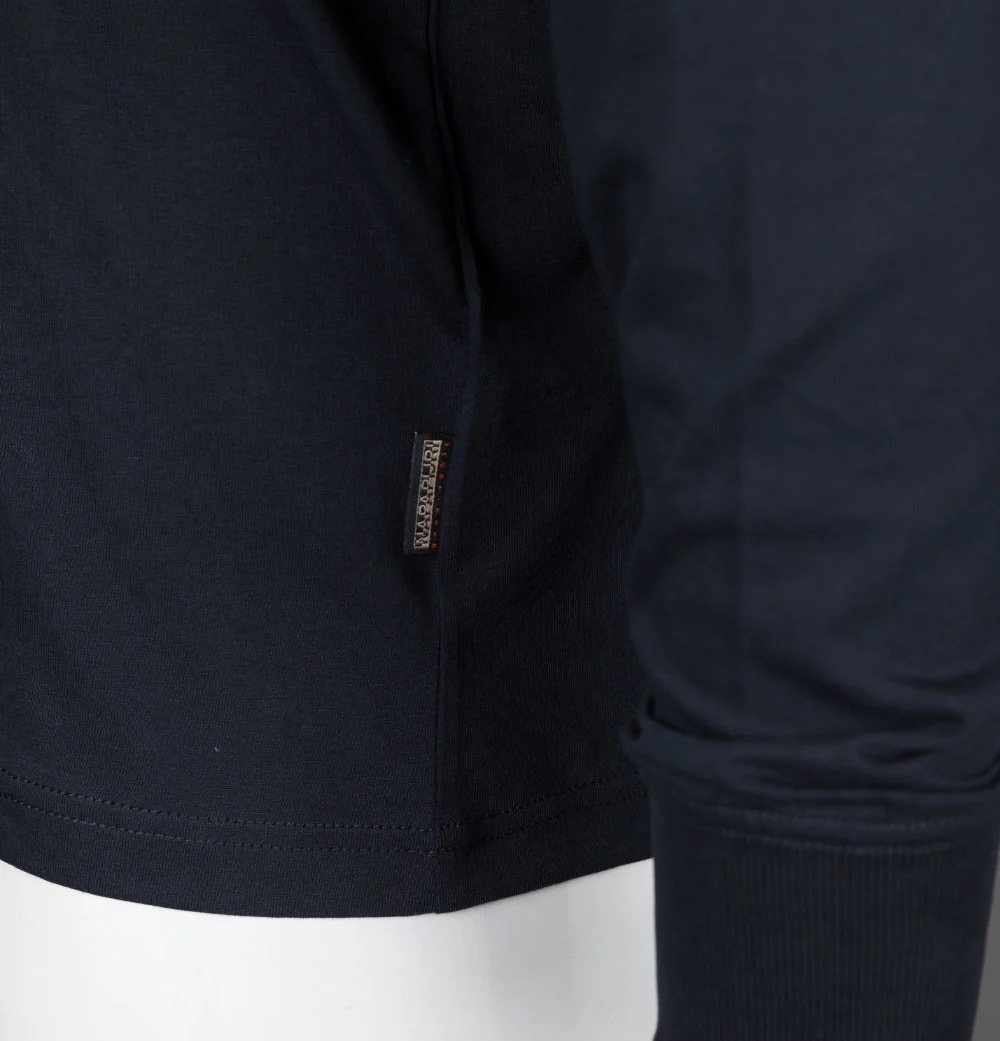Napapijri S-Freestyle LS T-Shirt Black - Image 5