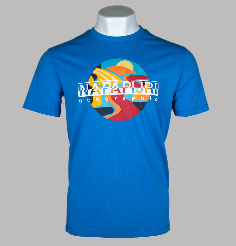 Napapijri S-Valdor T-Shirt French Blue