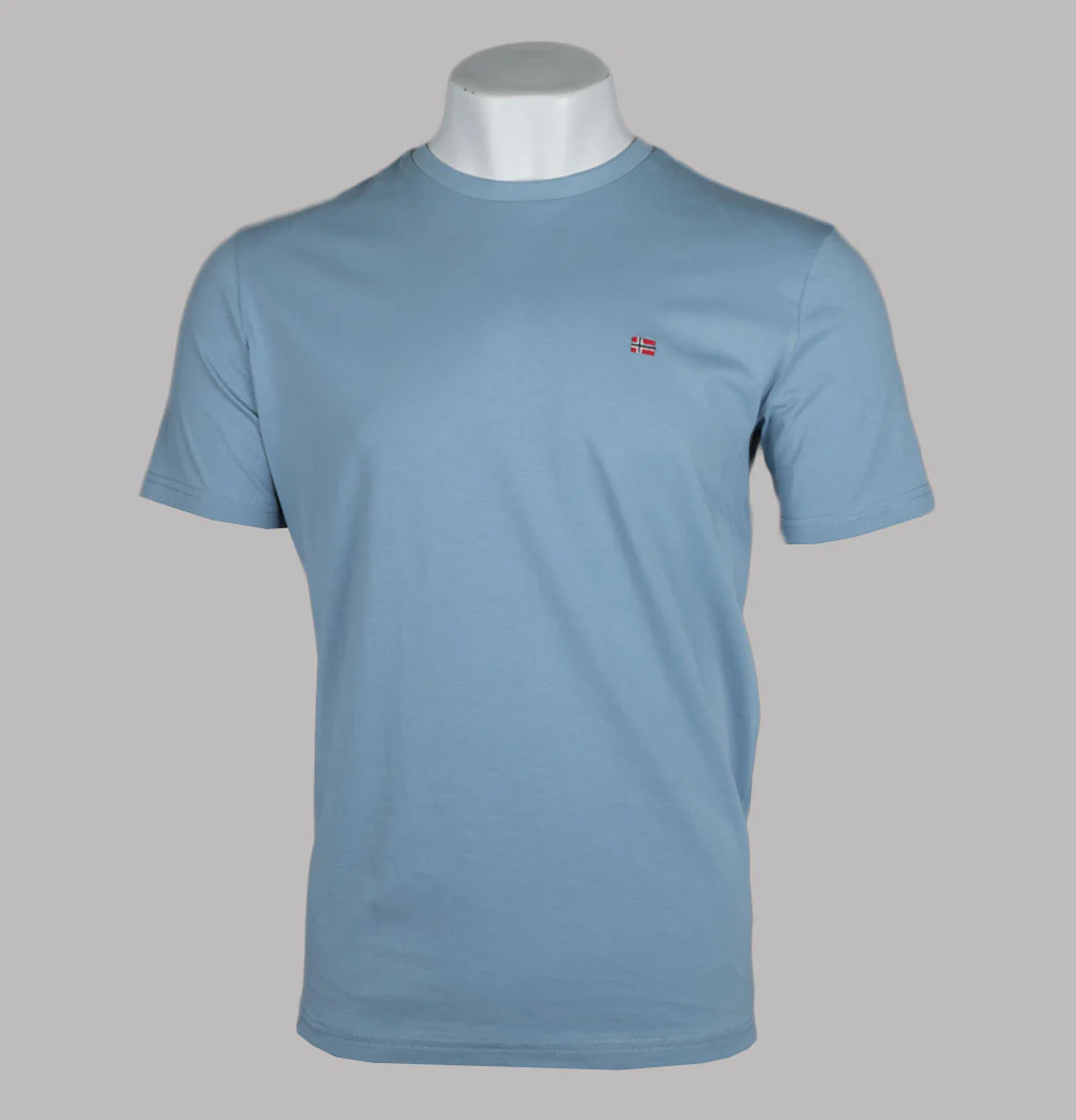 Napapijri Salis T-Shirt Faded Denim