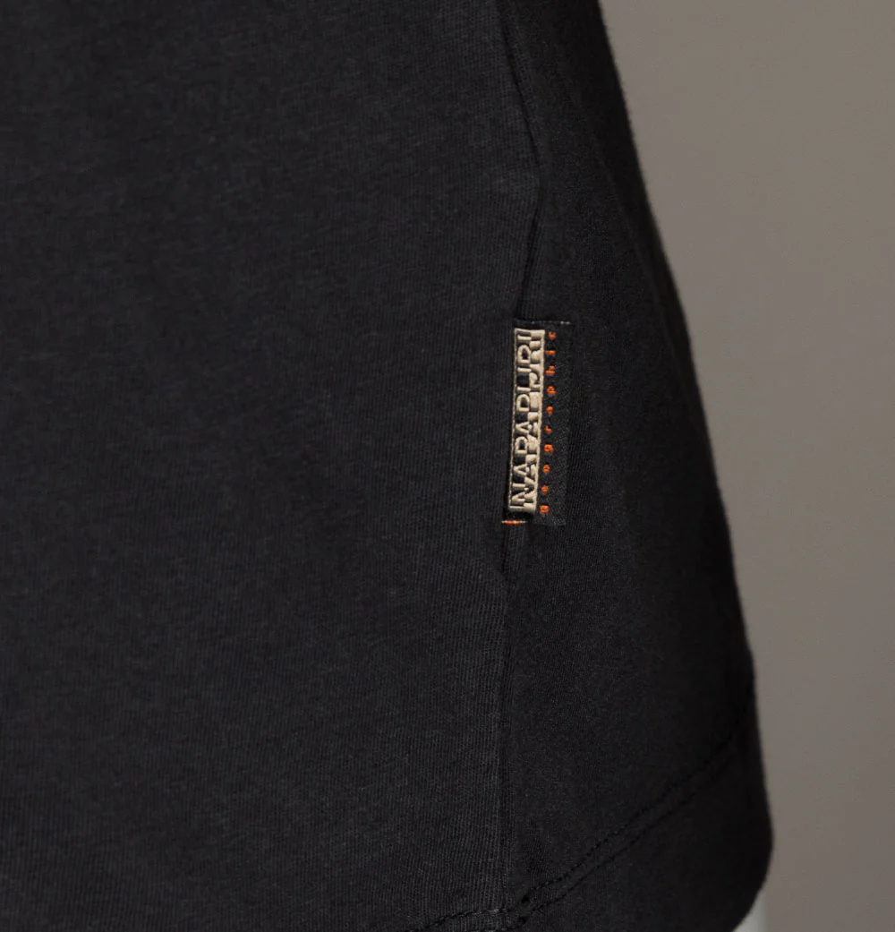Napapijri Serber LS T-Shirt Black - Image 4