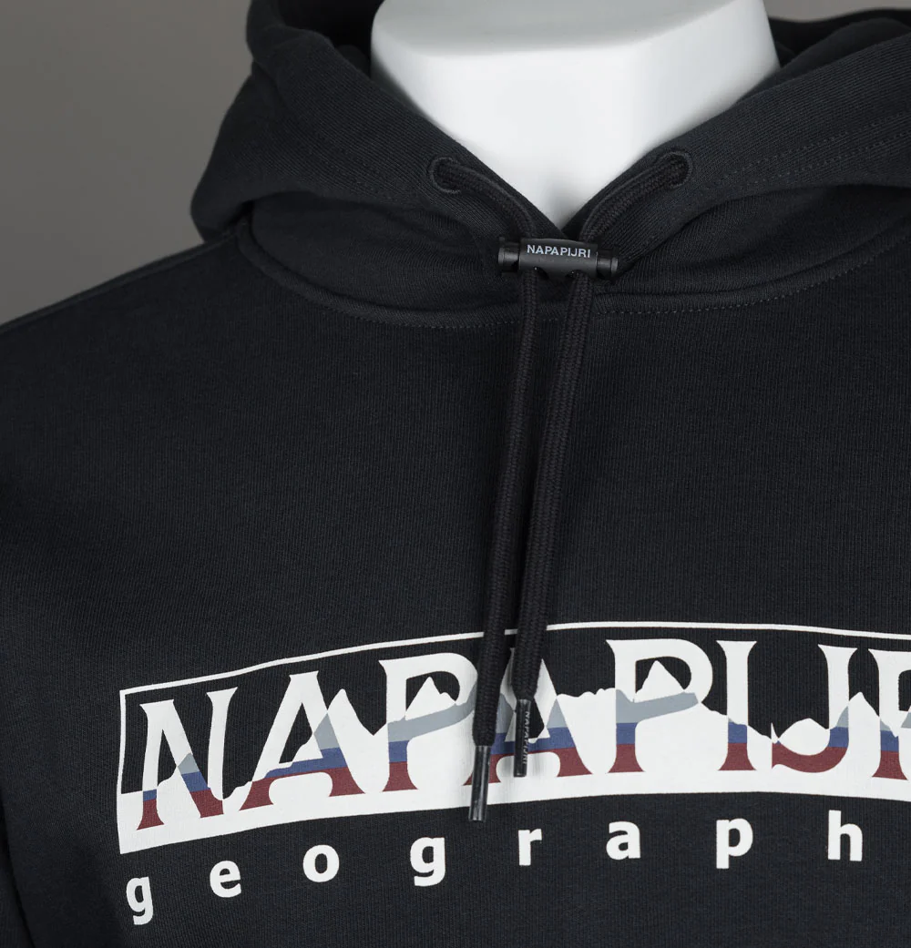 Napapijri Telemark Graphic Hoodie Black - Image 4
