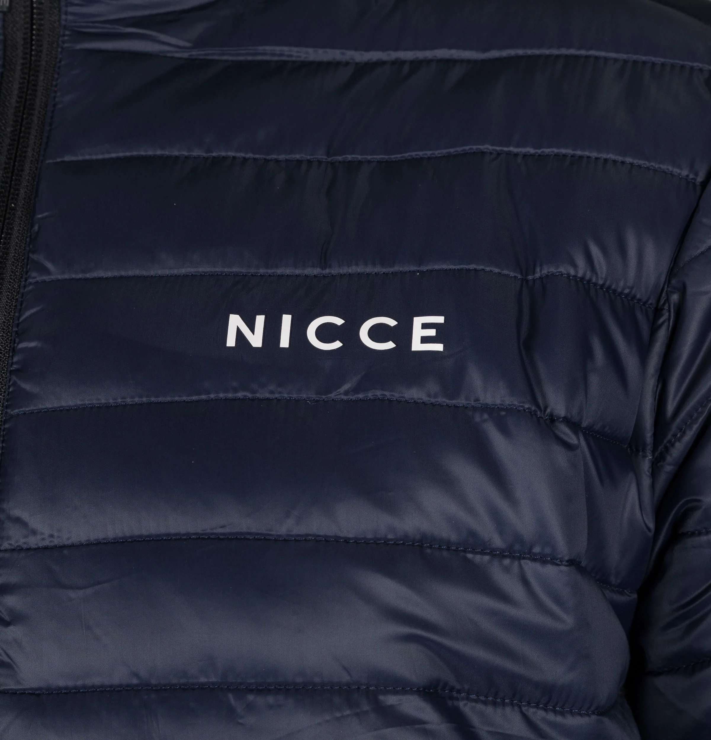 Nicce Inverti Reversible Hooded Jacket Navy/Orange - Image 7