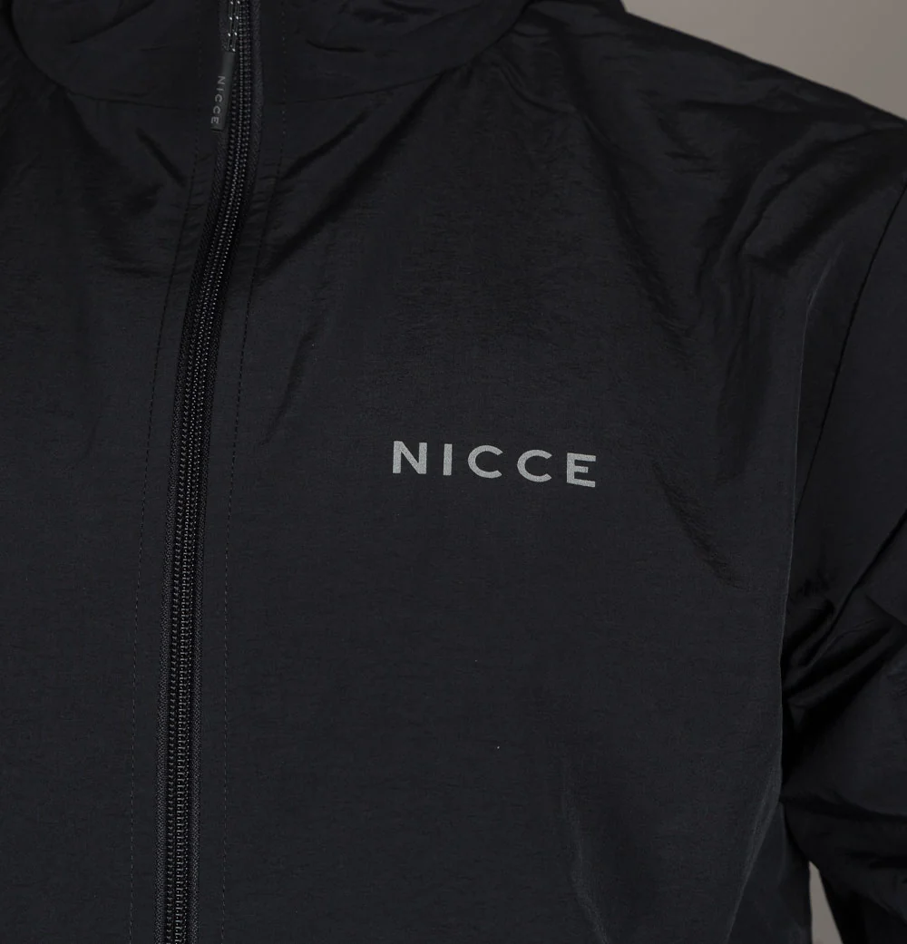Nicce Jolla Hooded Jacket Black - Image 4