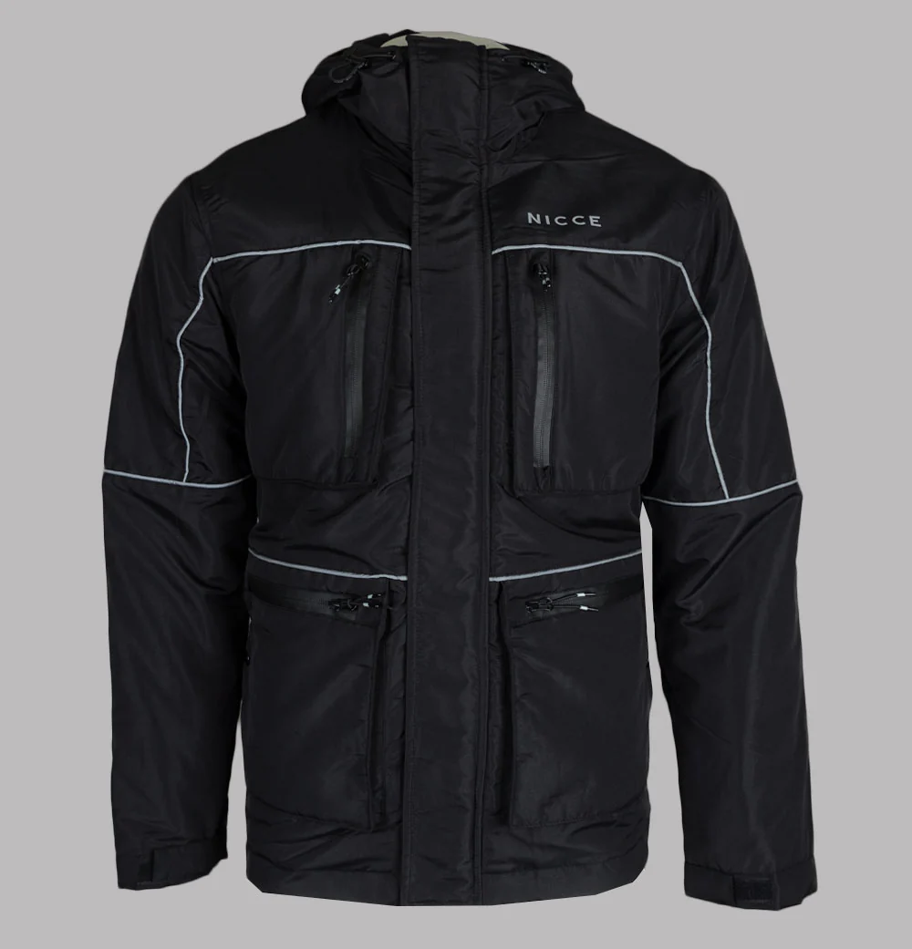 Nicce Tour Hooded Jacket Black