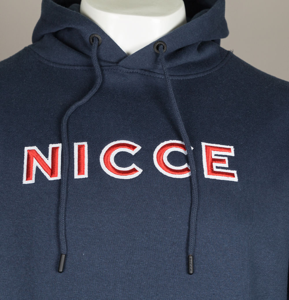 Nicce Truman Hoodie Deep Navy - Image 3