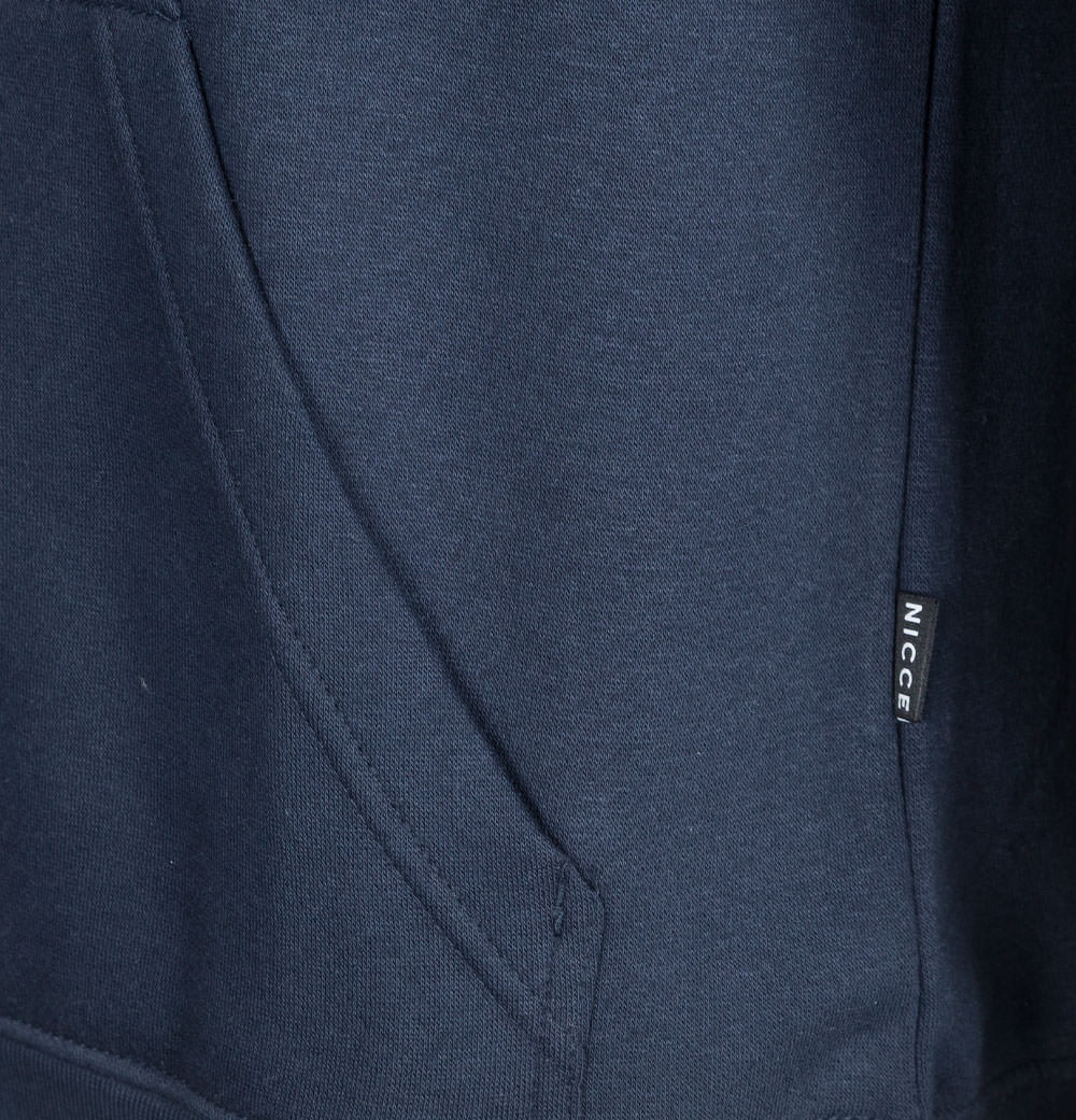 Nicce Truman Hoodie Deep Navy - Image 4