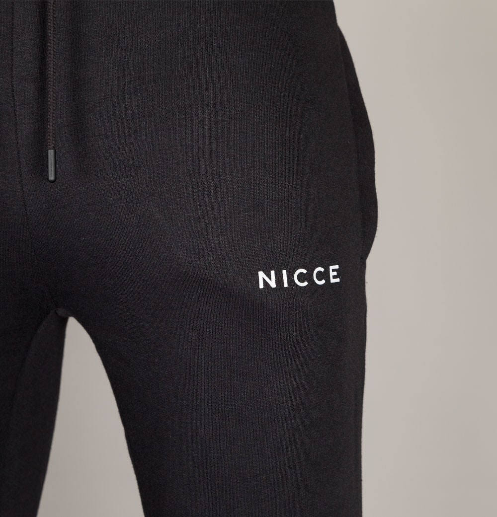 Nicce Original Logo Joggers Black - Image 5
