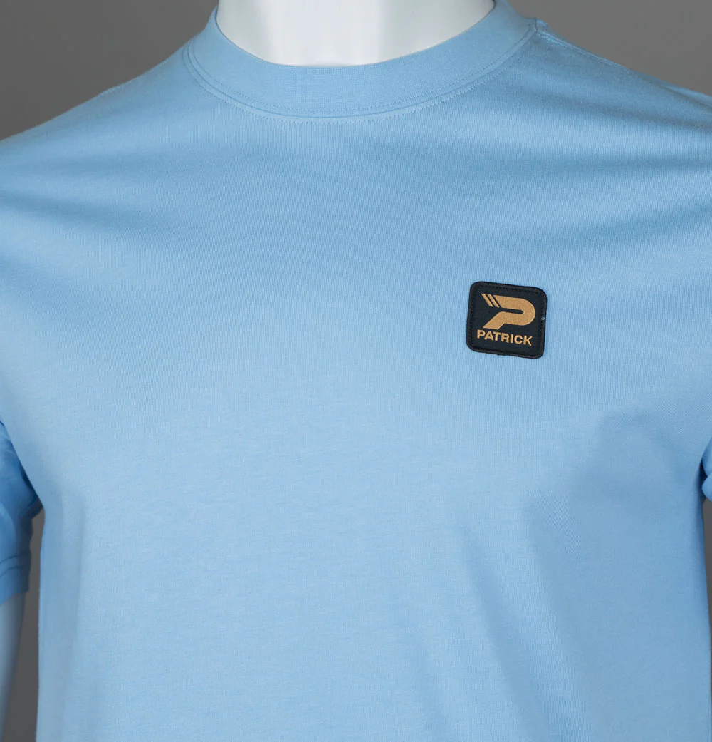 Patrick Cambell T-Shirt Sky Blue - Image 3