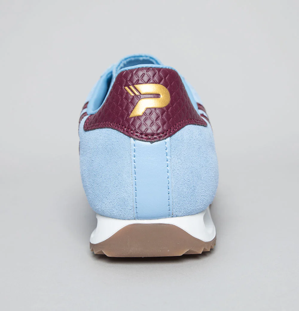 Patrick Dijon Trainers Sky Blue/Burgundy/White - Image 5