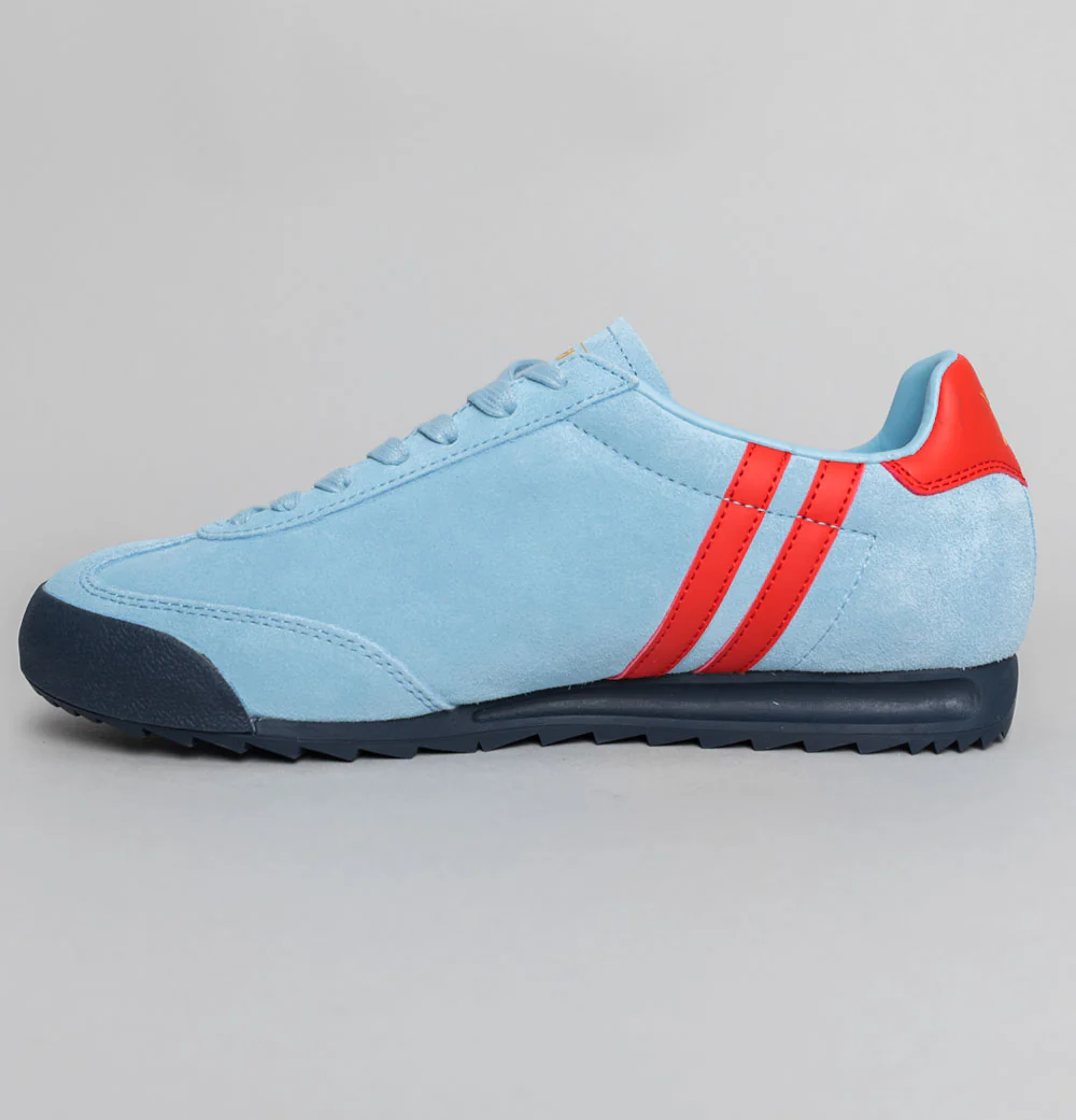 Patrick Dijon Trainers Sky Blue/Red - Image 4