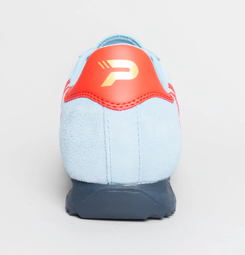 Patrick Dijon Trainers Sky Blue/Red - Image 5