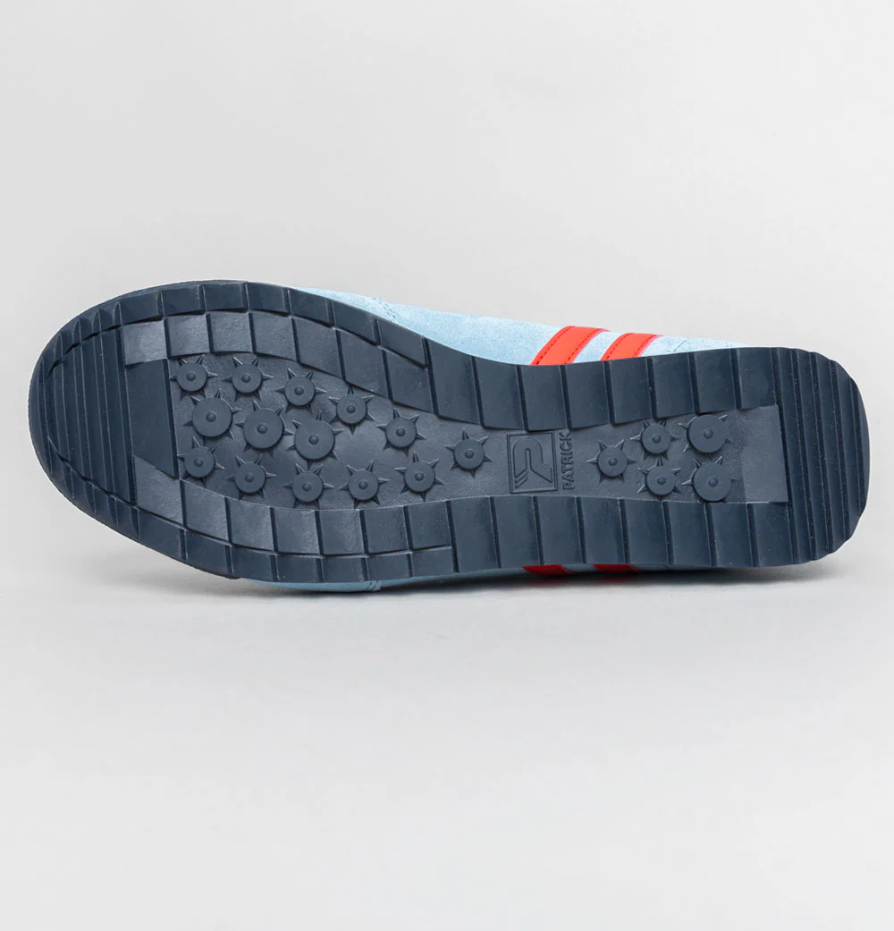 Patrick Dijon Trainers Sky Blue/Red - Image 6