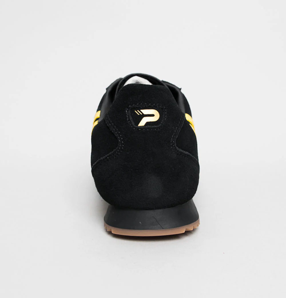 Patrick Rio Trainers Black/Yellow - Image 4