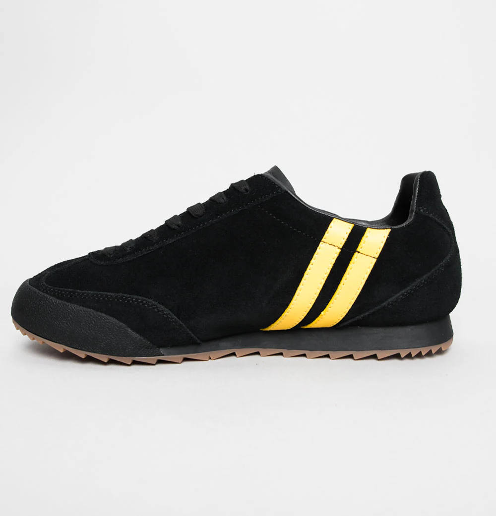 Patrick Rio Trainers Black/Yellow - Image 5