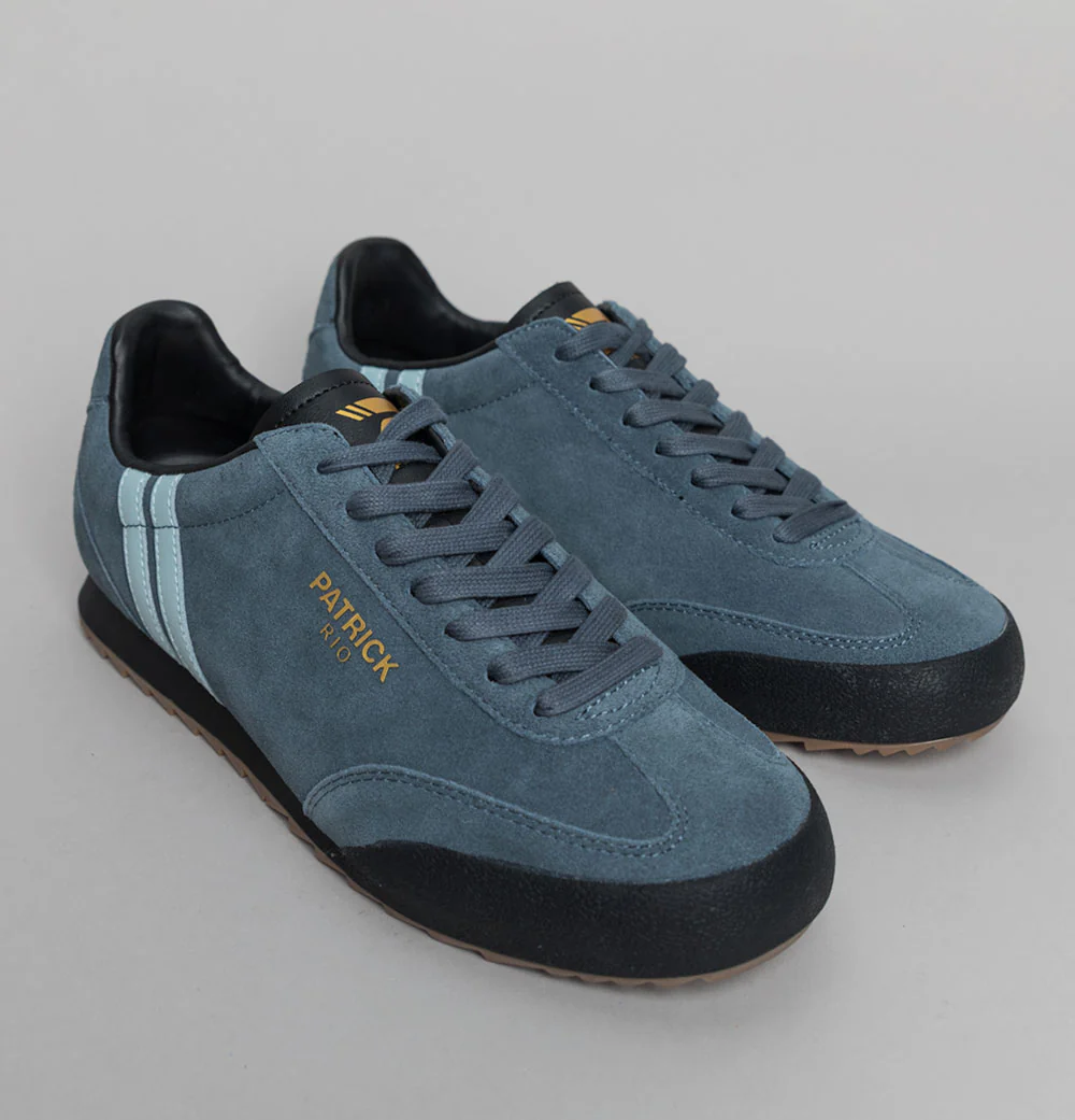 Patrick Rio Trainers Dark Blue/Light Blue/Black - Image 2
