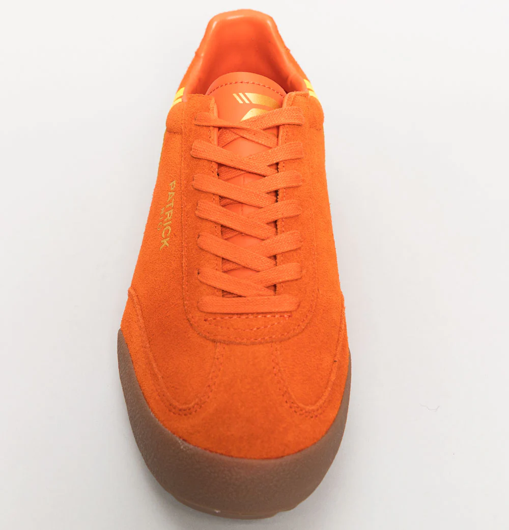 Patrick Rio Trainers Orange/Yellow - Image 3