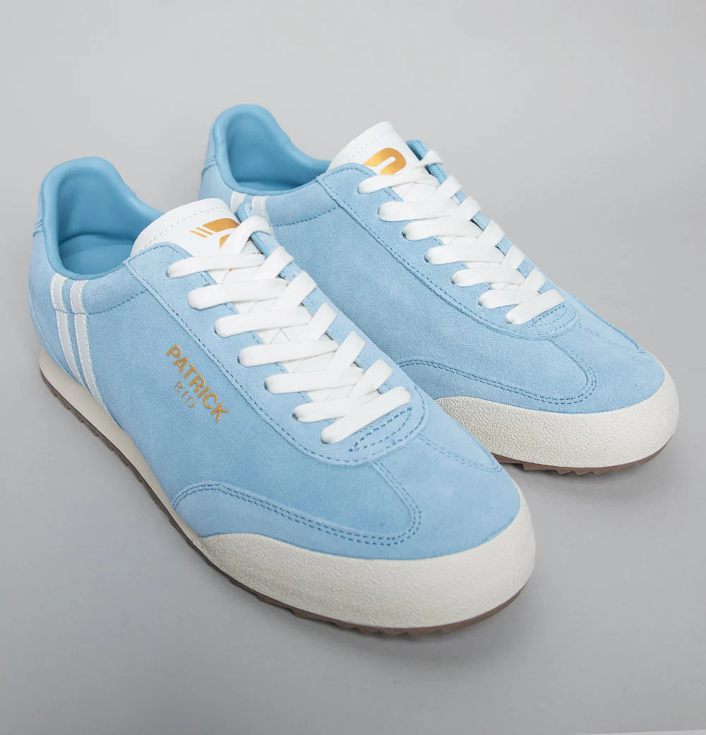 Patrick Rio Trainers Sky Blue/White - Image 2