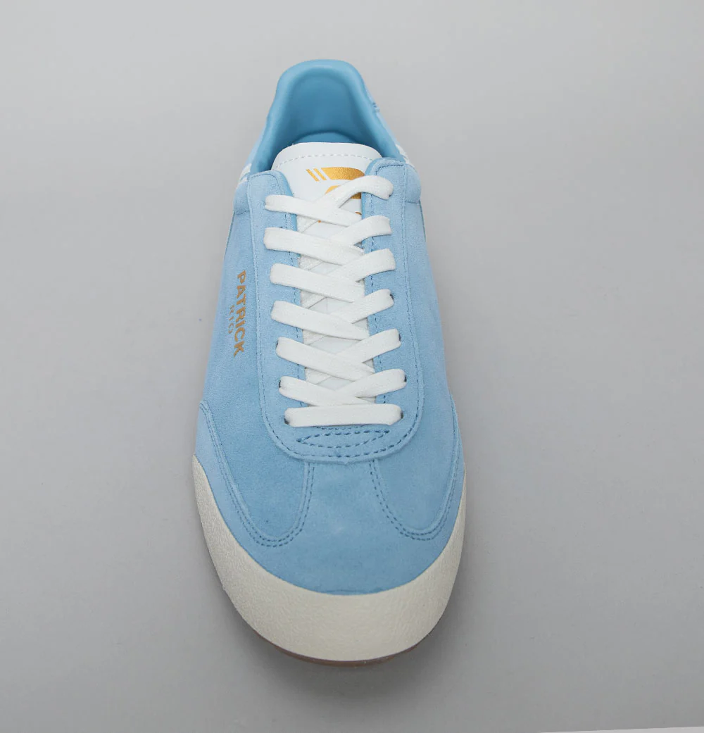 Patrick Rio Trainers Sky Blue/White - Image 3